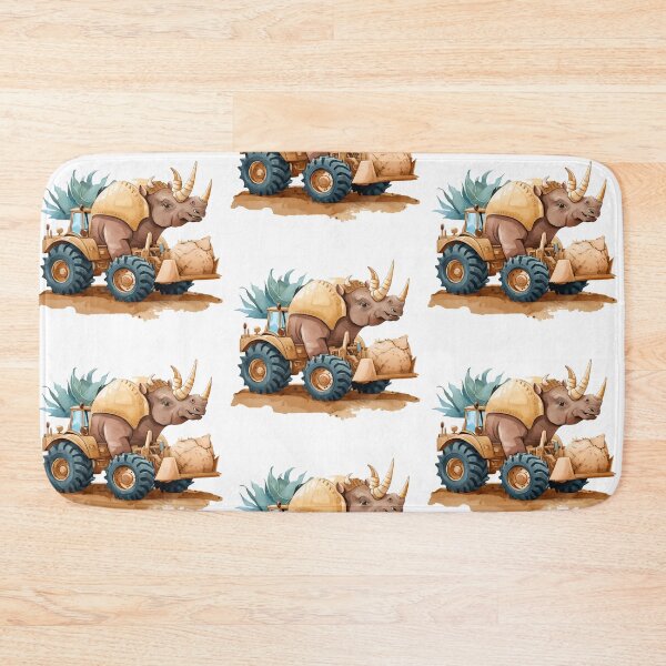 Item preview, Watercolor Dinosaur Car Ride designed and sold by DannasART.