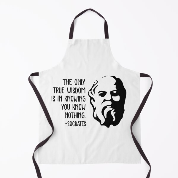 Item preview, Socrates Wisdom Quotes - The Only True Wisdom designed and sold by CMTees.