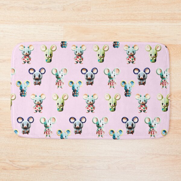 Item preview, Cute Crochet Mice Pattern designed and sold by PixelChameleon.