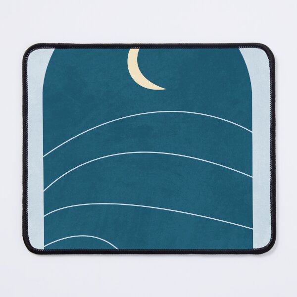 Item preview, Desert Moon - Blue - A window with a view designed and sold by Studio Grafiikka.