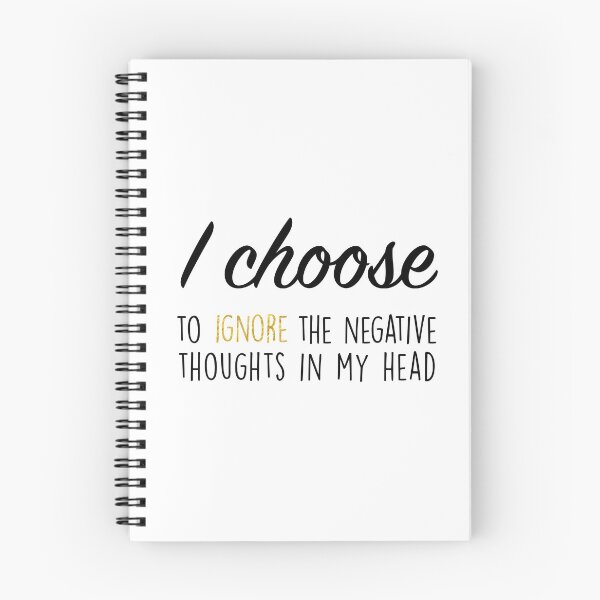 Item preview, Positive Affirmation Against Negative Thoughts designed and sold by MindfulMatters.