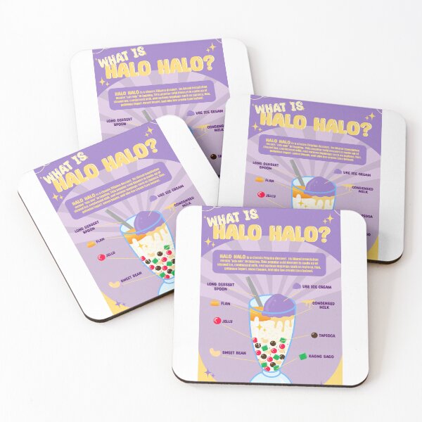 Item preview, What is Halo Halo Poster designed and sold by lilbaelee.