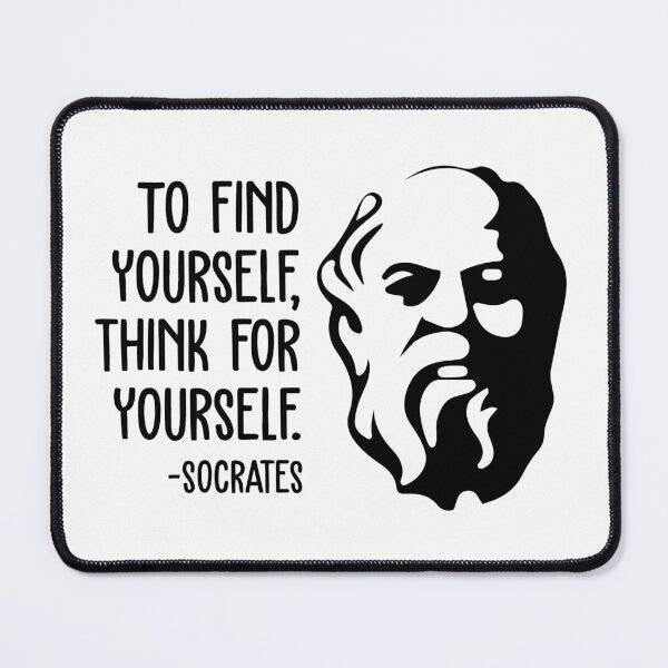 Item preview, Socrates Wisdom Quotes - Find Yourself designed and sold by CMTees.