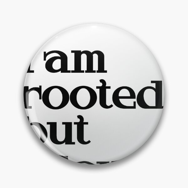 Item preview, I am rooted, but I flow - Virginia Woolf Quote - Literature - Typography Print designed and sold by Studio Grafiikka.