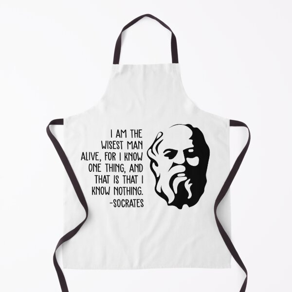 Item preview, Socrates Wisdom Quotes - Wisest Man Alive designed and sold by CMTees.