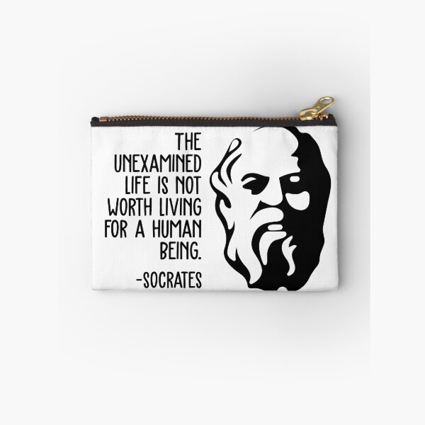 Item preview, Socrates Wisdom Quotes - Unexamined Life designed and sold by CMTees.