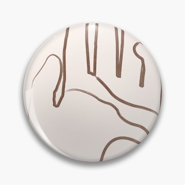 Item preview, Destiny is in your hands - Minimal Line Art - Brown designed and sold by Studio Grafiikka.