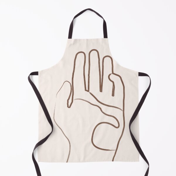 Item preview, Destiny is in your hands - Minimal Line Art - Brown designed and sold by Studio Grafiikka.