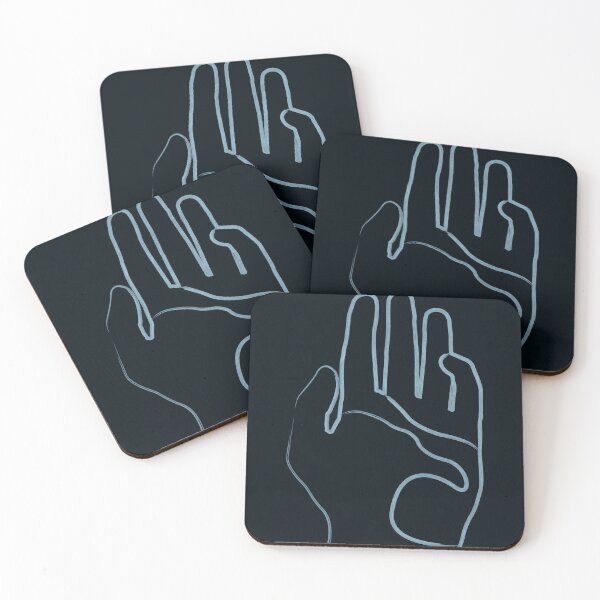Item preview, Destiny is in your hands - Minimal Line Art - Blue designed and sold by Studio Grafiikka.