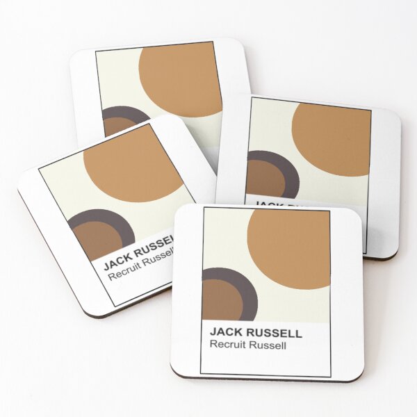 Item preview, Jack Russell Pantone Card designed and sold by MidwesternFlair.
