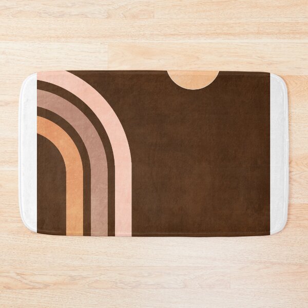 Item preview, Mid Century Modern Print 09 - Minimal Geometric Arch - Stylish, Abstract, Contemporary - Brown designed and sold by Studio Grafiikka.