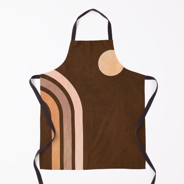 Item preview, Mid Century Modern Print 09 - Minimal Geometric Arch - Stylish, Abstract, Contemporary - Brown designed and sold by Studio Grafiikka.