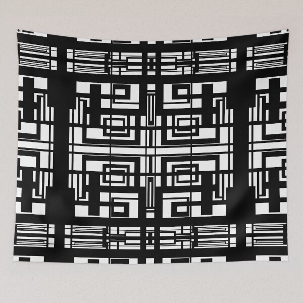 Item preview, Abstract black and white designed and sold by Sch1hShops.