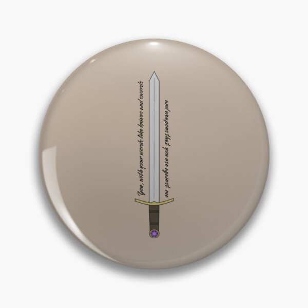 Item preview, "you, with your knives and swords and weapons that you use against me" designed and sold by BlackwellNY.
