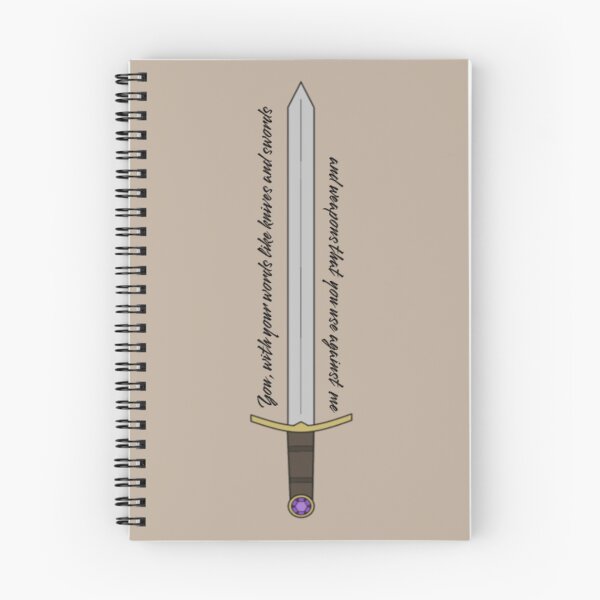 Item preview, "you, with your knives and swords and weapons that you use against me" designed and sold by BlackwellNY.