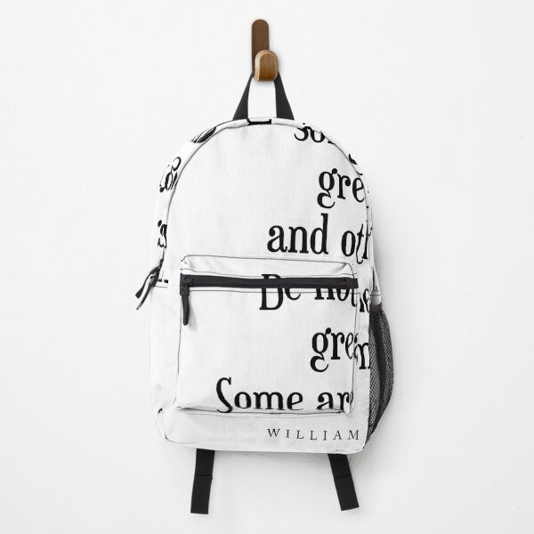 Item preview, Be not afraid of greatness - William Shakespeare Quote - Literature - Typography Print designed and sold by Studio Grafiikka.