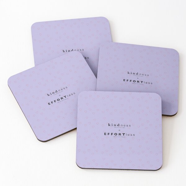 Item preview, Kindness is Effortless (purple) designed and sold by STUFFbyMJS.