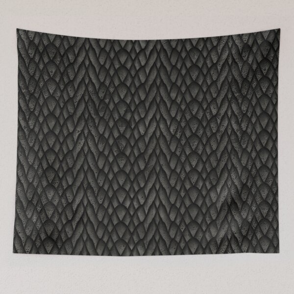 Item preview, Black Metal Dragon Scales designed and sold by Teravill.