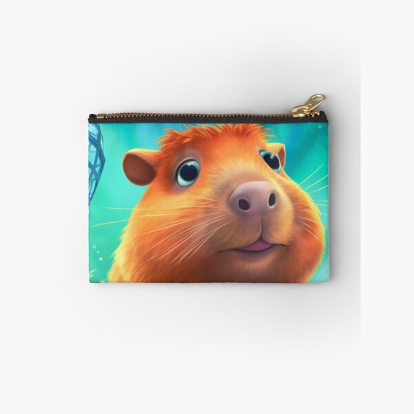 Item preview,  Capybara animated landscape beautiful digital art designed and sold by DigitalPixelize.
