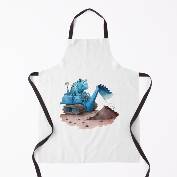 Item preview, Watercolor Excavator Dinosaur designed and sold by DannasART.