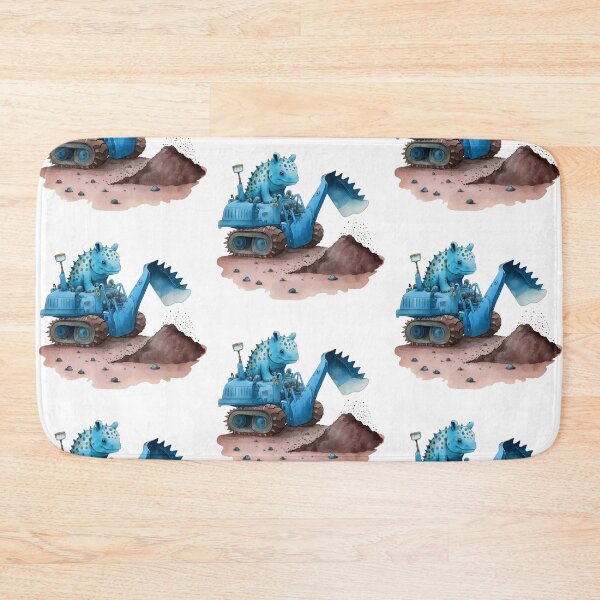 Item preview, Watercolor Excavator Dinosaur designed and sold by DannasART.