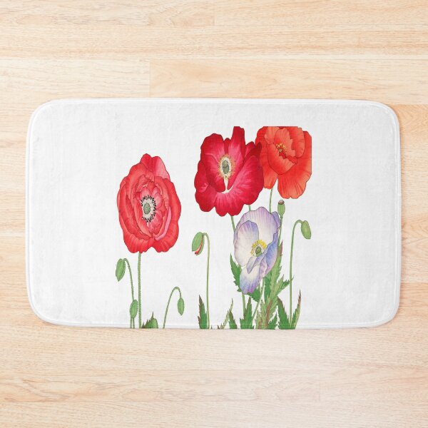 Item preview, Vintage poppy flower -Japanese Art By Tanigami Konan designed and sold by Tamas Das.
