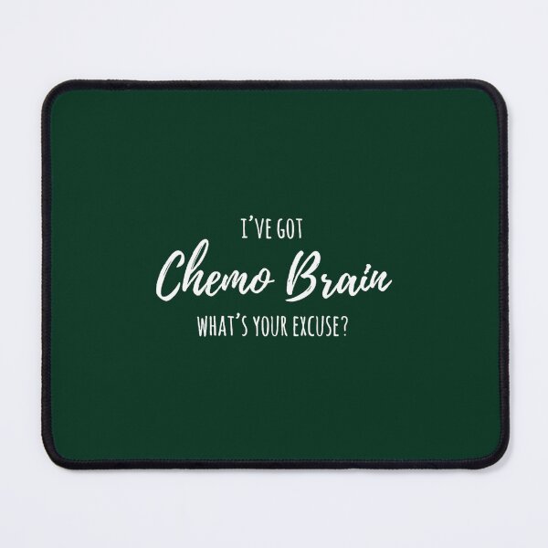 Item preview, cancer chemo brain retro awareness gift design designed and sold by philomeurbonifa.