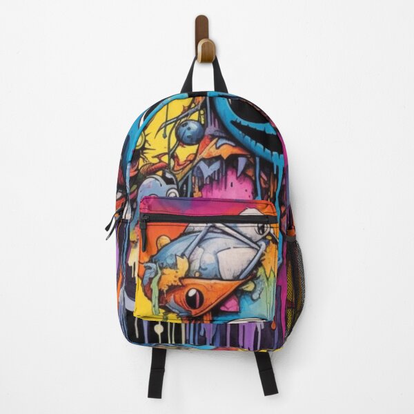 Item preview, Colorful Graffiti Mini Monster - Street Art Design designed and sold by BubbleSpy.