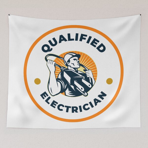 Item preview, Qualified Electrician designed and sold by Harsh  Katariya.