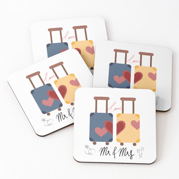 Item preview, Mr & Mrs - Newly Wed - Honeymoon designed and sold by JennyDesignShop.