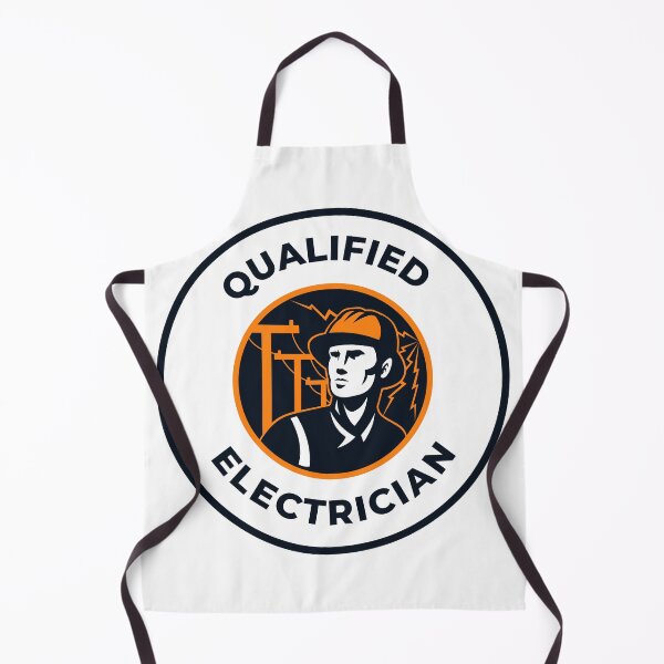 Item preview, Qualified Electrician Circular Design 2 designed and sold by Harsh Katariya.