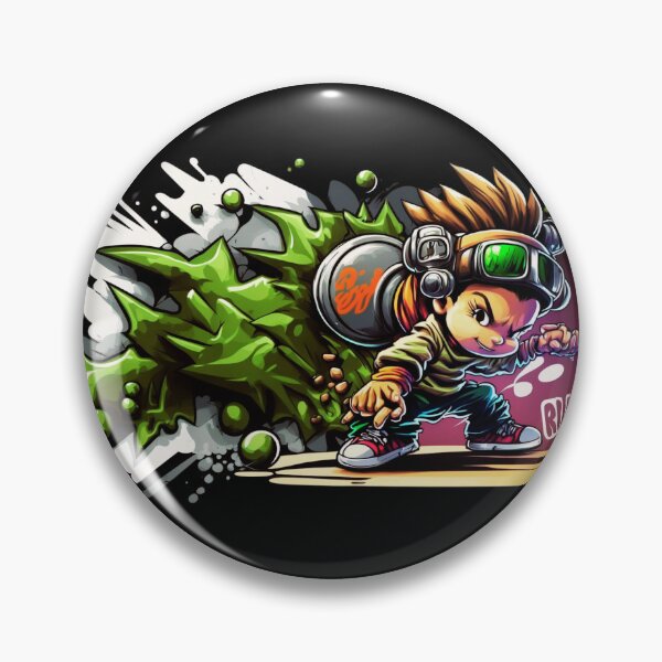 Item preview, Urban Boy Dance Graffiti Art  Street Style designed and sold by BubbleSpy.