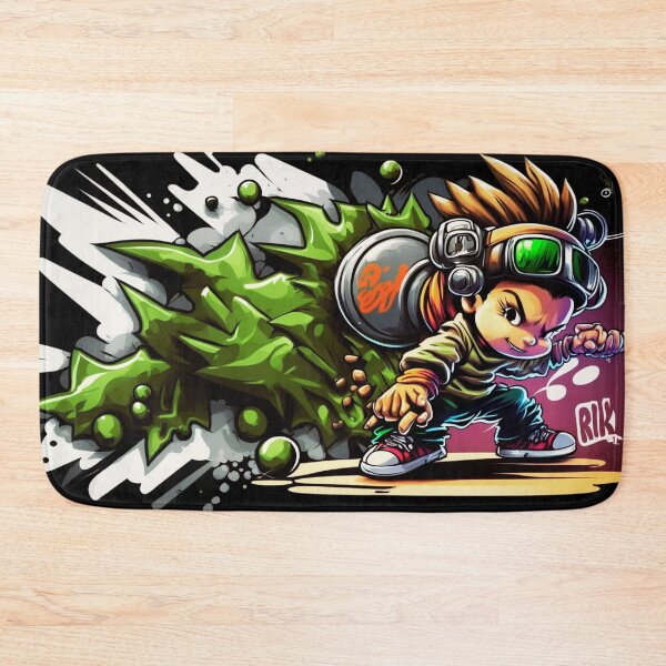 Item preview, Urban Boy Dance Graffiti Art  Street Style designed and sold by BubbleSpy.