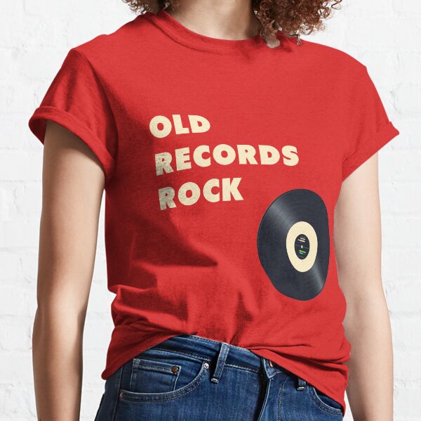 Plain Vintage Record Classic T-Shirt