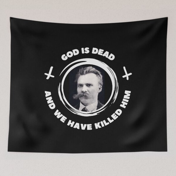 Item preview, Friedrich Nietzsche God is Dead designed and sold by Cleanthes.