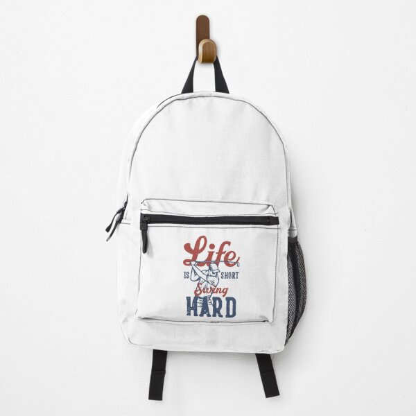 Item preview, Life is Short, Swing Hard - Golf    designed and sold by lilthreadzstore.