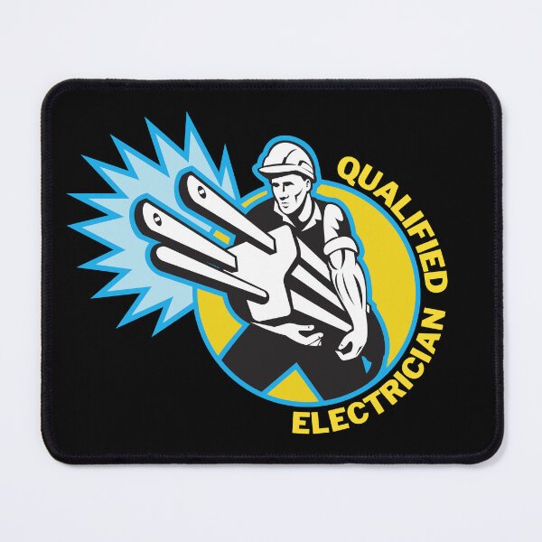 Item preview, Blue Thunder Qualified Electrician 4 designed and sold by Harsh  Katariya.