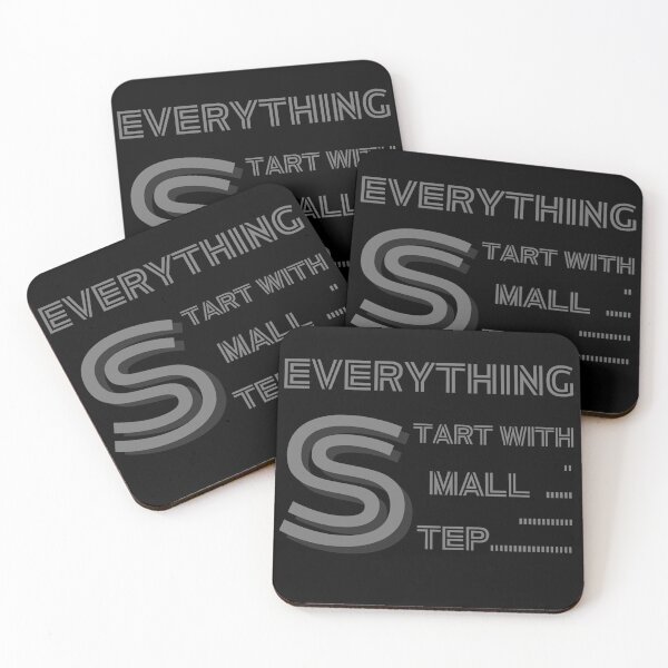 Item preview, everything start with small step designed and sold by Kiramonz.