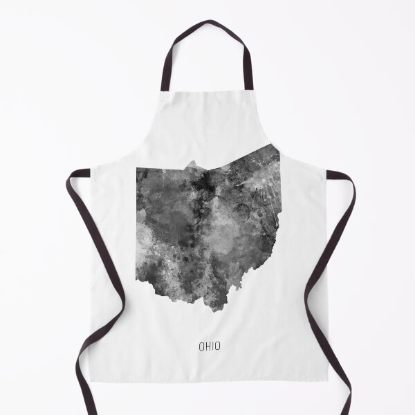 Item preview, Ohio Watercolor Map designed and sold by ArtPrints.