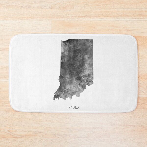 Item preview, Indiana Watercolor Map designed and sold by ArtPrints.