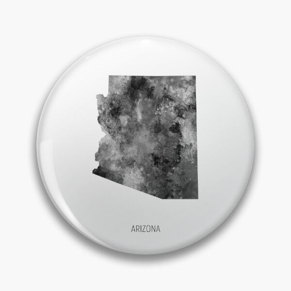 Item preview, Arizona Watercolor Map designed and sold by ArtPrints.