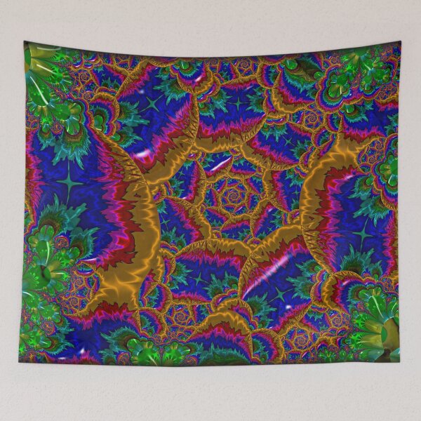 Artikelvorschau, Fractal Rose ... entworfen und verkauft von Roz Rayner-Rix.