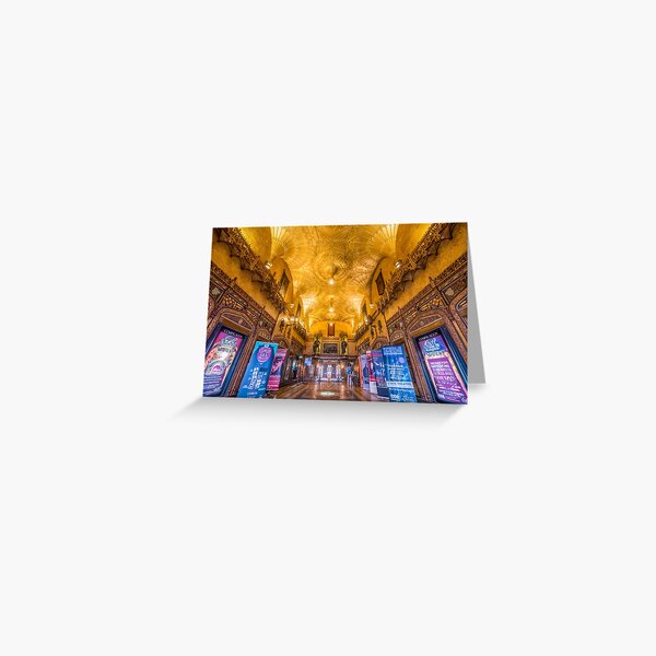 State Theatre, Sydney, NSW, Australia Greeting Card