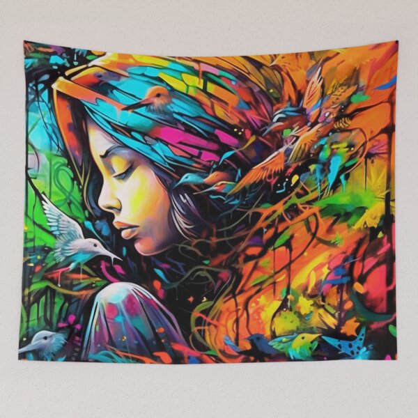 Item preview, Empowering Women in Graffiti Art  designed and sold by BubbleSpy.