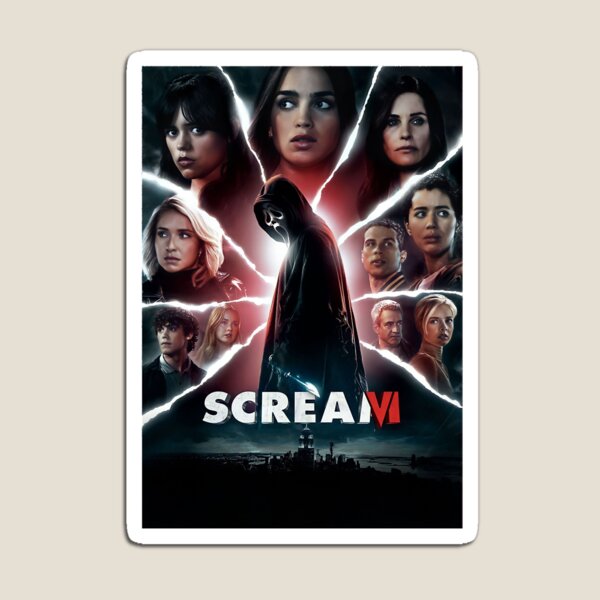 Scream 6 Core 4 Survivors Movie magnet - 3 inches - Scream VI