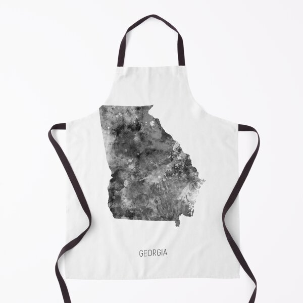 Item preview, Georgia Watercolor Map designed and sold by ArtPrints.