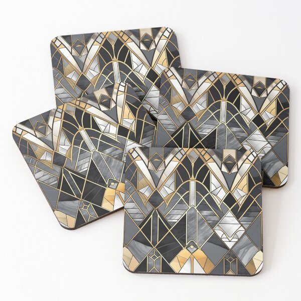 Aperçu de l'œuvre Luxueux motif de vitrail Art déco créée et vendue par Sturdust.