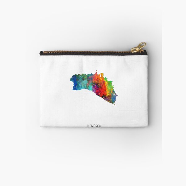 Item preview, Menorca Watercolor Map designed and sold by ArtPrints.