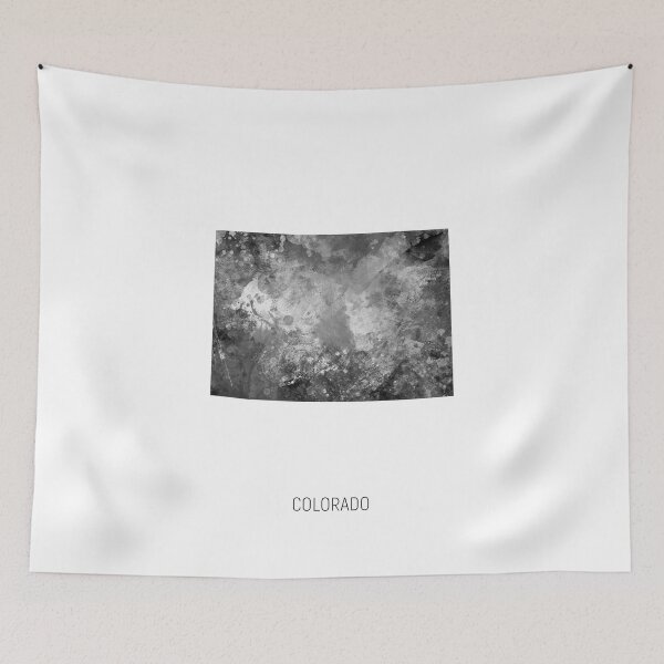 Item preview, Colorado Watercolor Map designed and sold by ArtPrints.