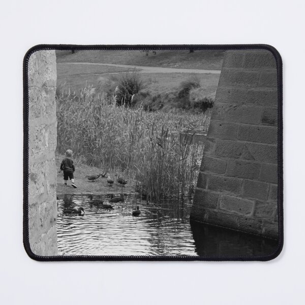 Item preview, Boy feeding the ducks designed and sold by Kirsten Covington.